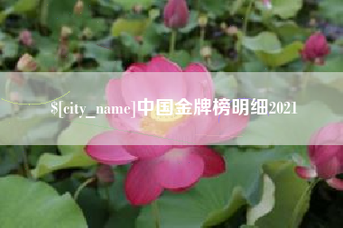 成都中国金牌榜明细2021