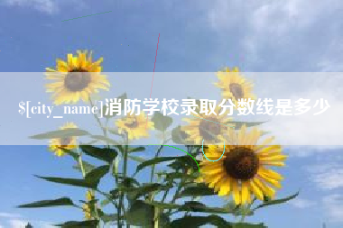成都消防学校录取分数线是多少