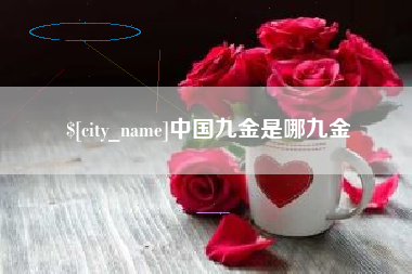 成都中国九金是哪九金