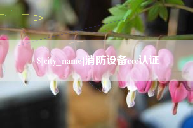 成都消防设备ccc认证