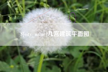成都九宫建筑平面图