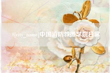 成都中国消防救援学院日常