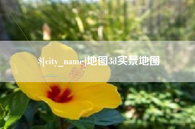 成都地图3d实景地图