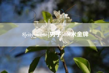 成都男子5000米金牌