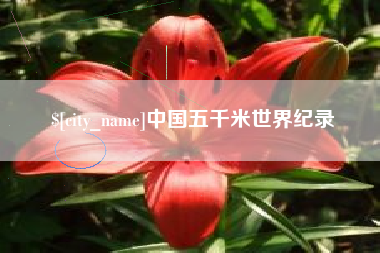 成都中国五千米世界纪录