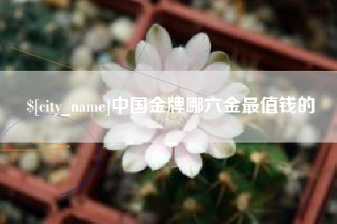 成都中国金牌哪六金最值钱的