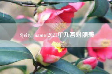 成都2021年九宫对照表