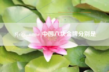 成都中国六块金牌分别是