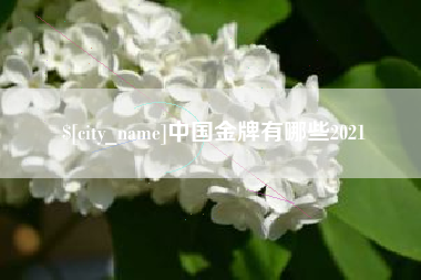 成都中国金牌有哪些2021